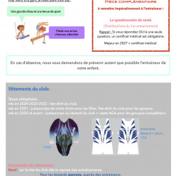 Rentrée 2026/2027
